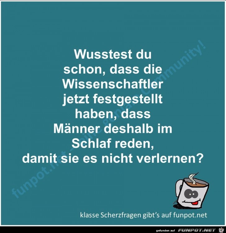 Scherzfrage Scherzfrage