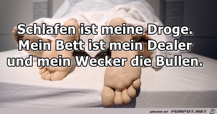Schlafen ist meine Droge Schlafen ist meine Droge