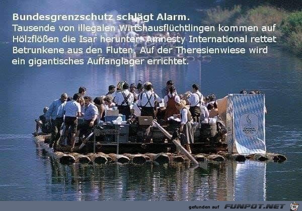 Bundesgrenzschutz schlägt Alarm Bundesgrenzschutz schlägt Alarm