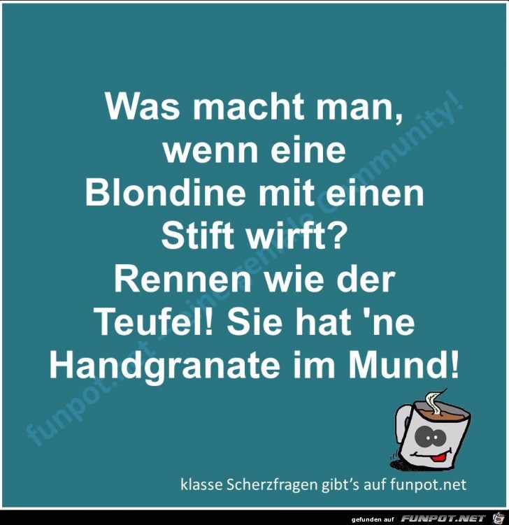 Scherzfrage Scherzfrage