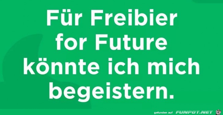 Für Freibier for Future Für Freibier for Future