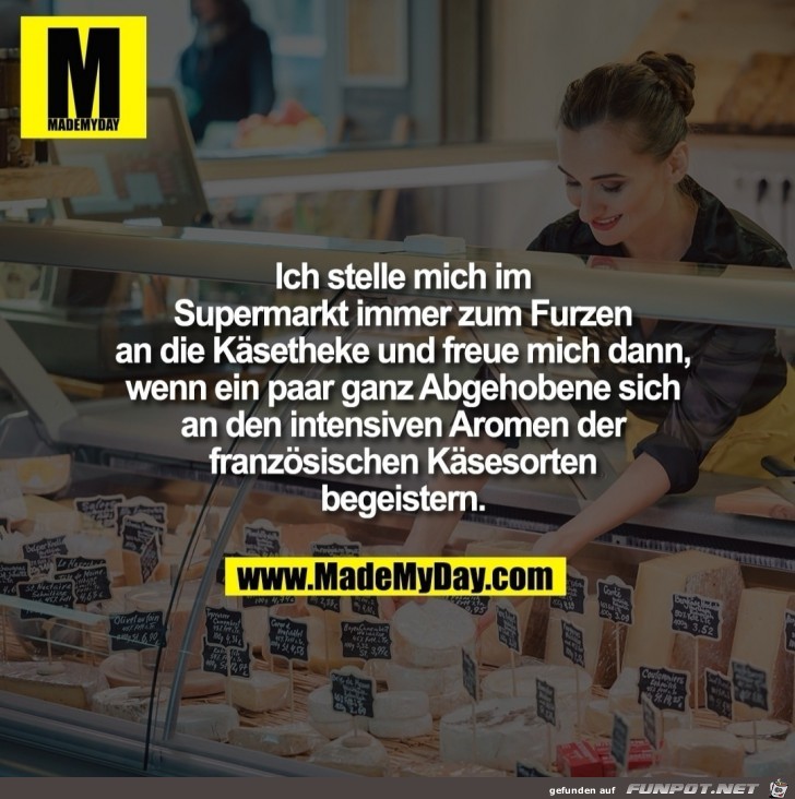 An der Käsetheke An der Käsetheke