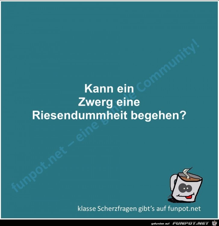 Scherzfrage Scherzfrage