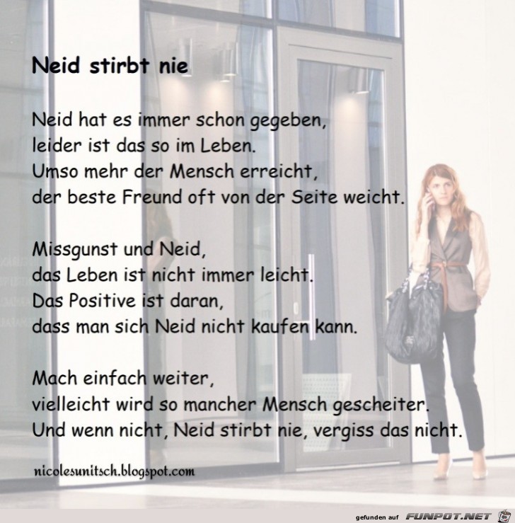 Neid stirbt nie Neid stirbt nie