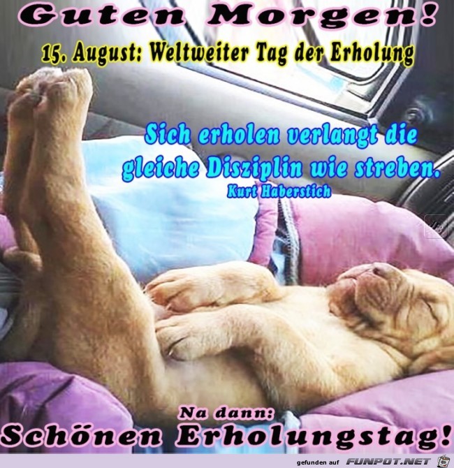 Tag der Erholung Tag der Erholung