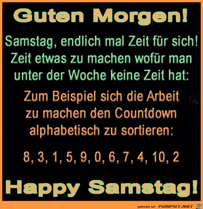 Samstag