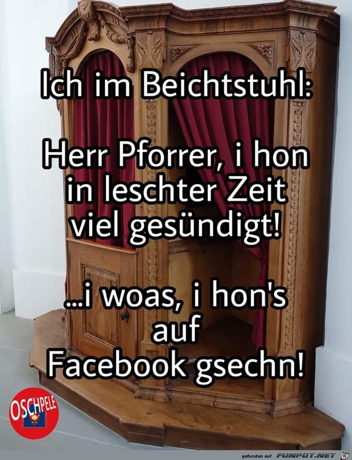 Beichtstuhl Beichtstuhl