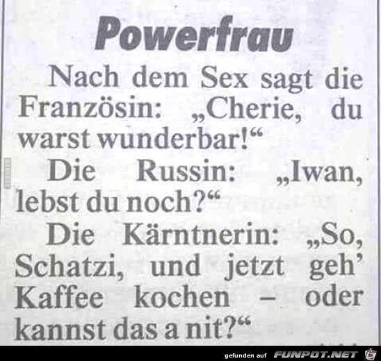 Powerfrau Powerfrau