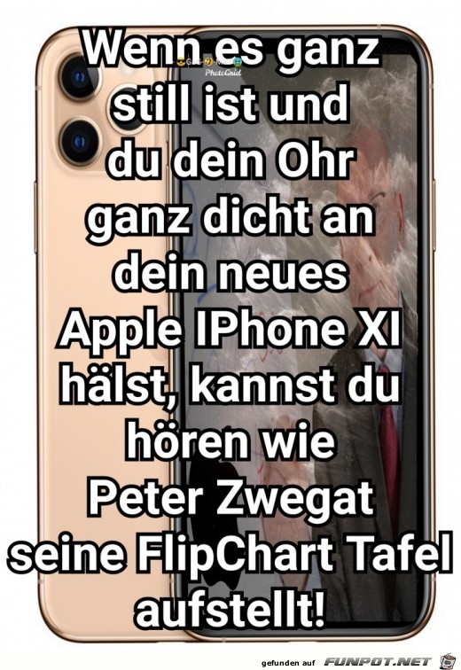 Apple IPhone VS. Peter Zwegat