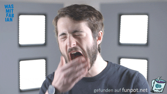 mein Gott bist du langweilig! mein Gott bist du langweilig!