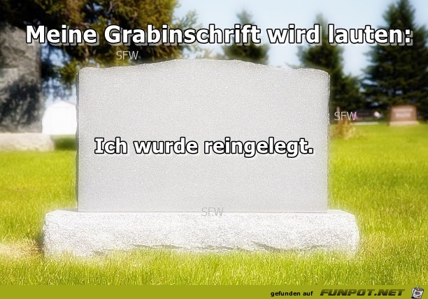 Grabinschrift Grabinschrift