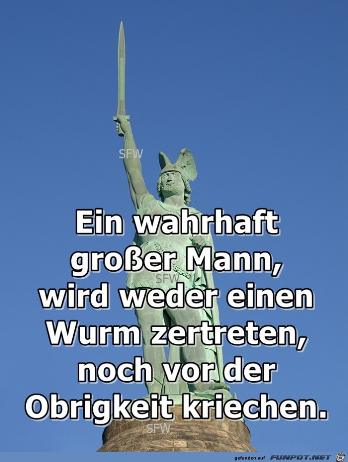 gro sser Mann gro sser Mann