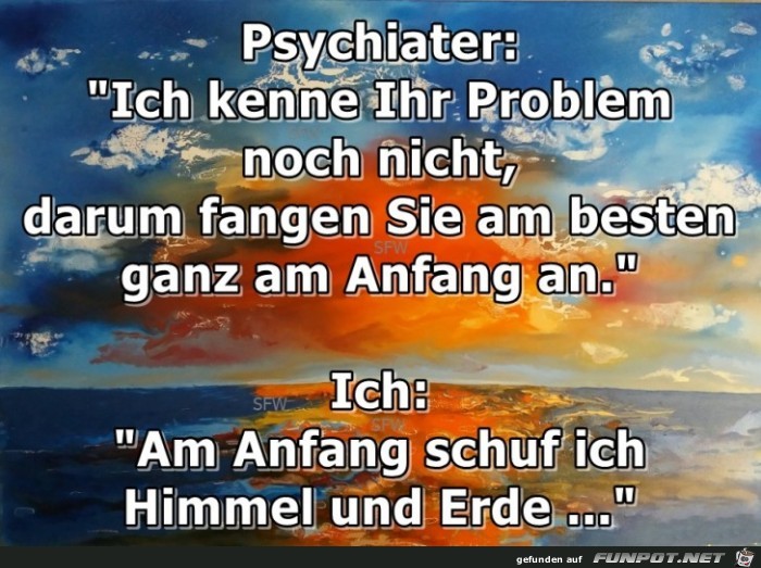 ich kenne ihr Problem