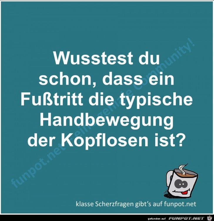Scherzfrage Scherzfrage