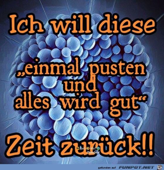 Einmal Pusten Einmal Pusten