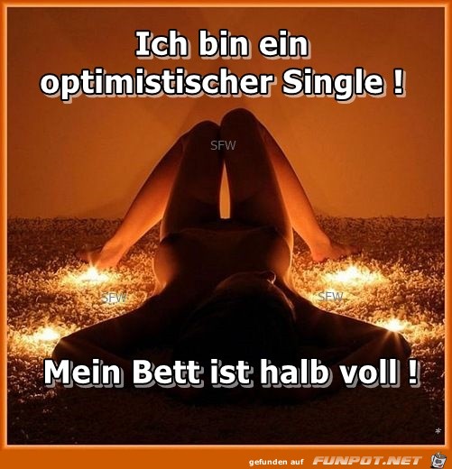 optimistischer Single