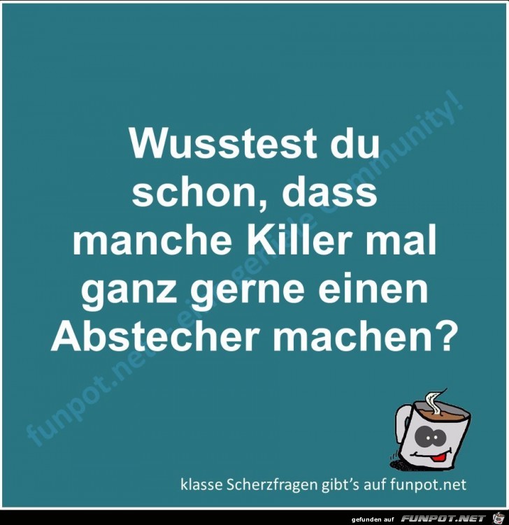Scherzfrage Scherzfrage