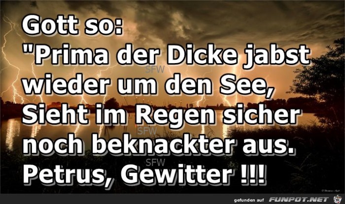 Gott so Gott so