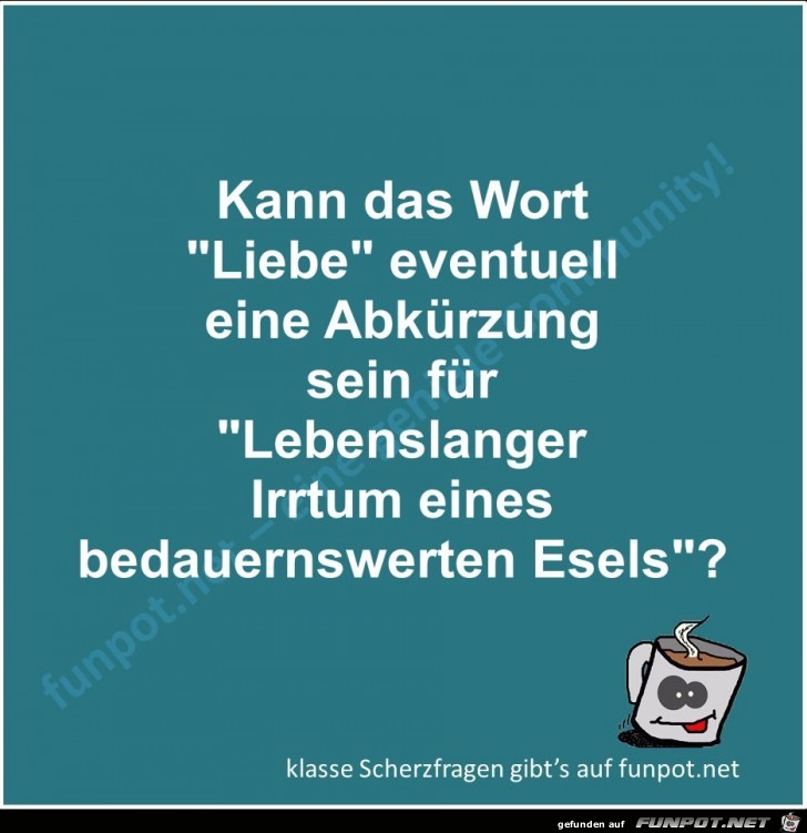 Scherzfrage Scherzfrage