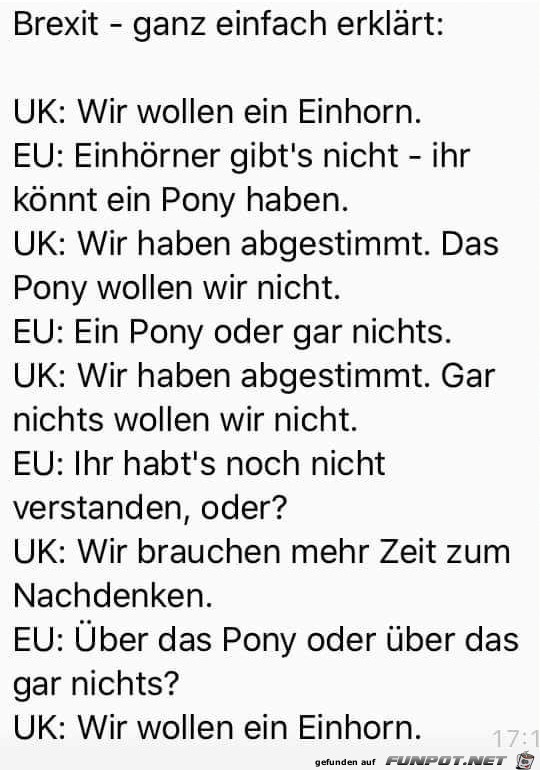 Brexit - ganz einfach erklärt Brexit - ganz einfach erklärt