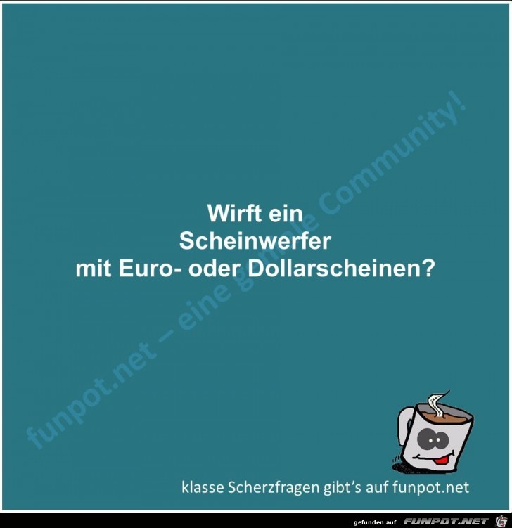 Scherzfrage Scherzfrage