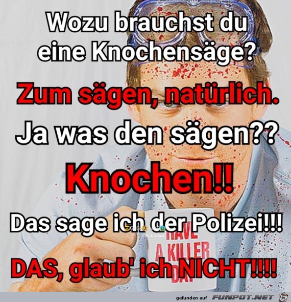 Knochensaege