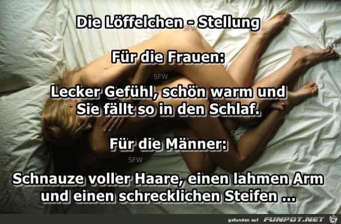 Die Loeffelchen Stellung Die Loeffelchen Stellung