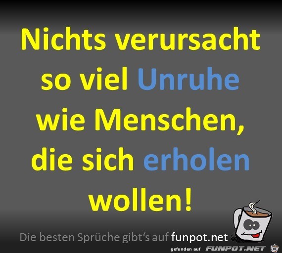 Unruhe Unruhe