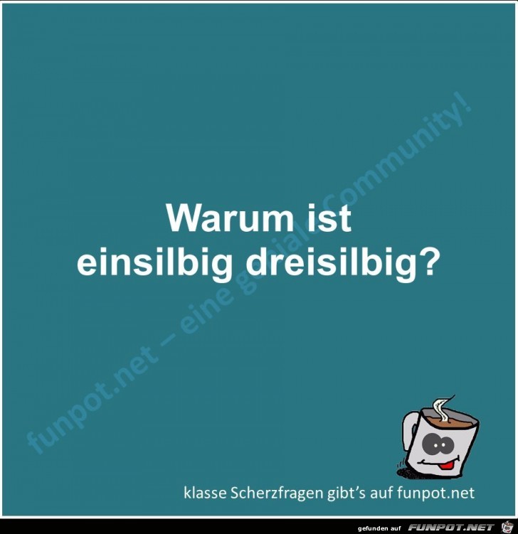 Scherzfrage Scherzfrage