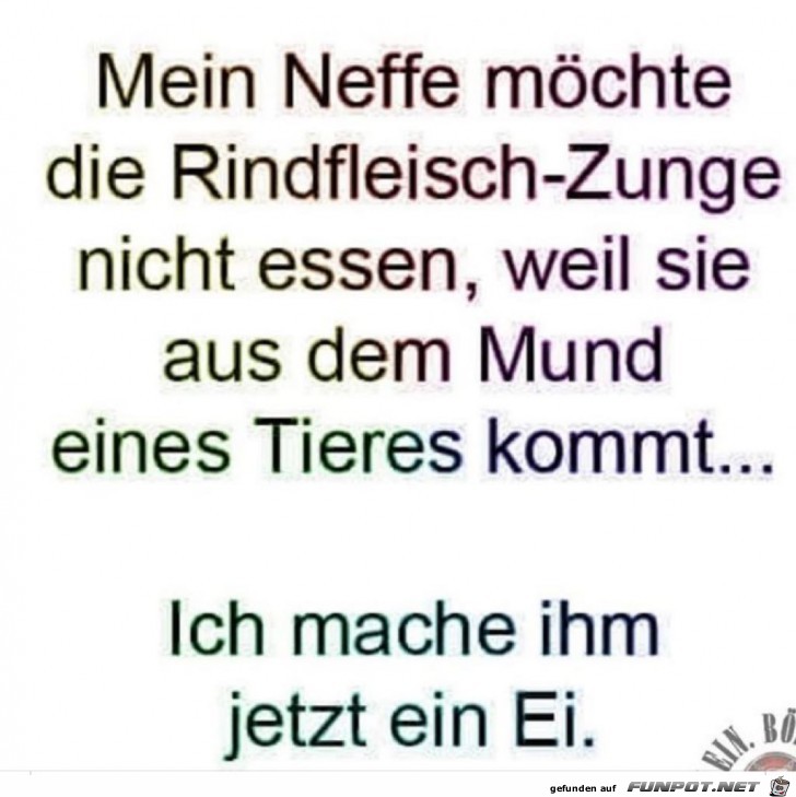 Rindfleisch-Zunge Rindfleisch-Zunge