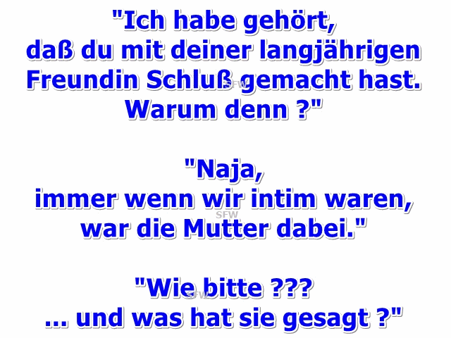Schluss mit der Freundin Schluss mit der Freundin