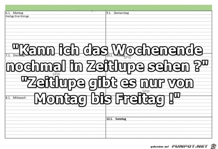 Wochenende Wochenende