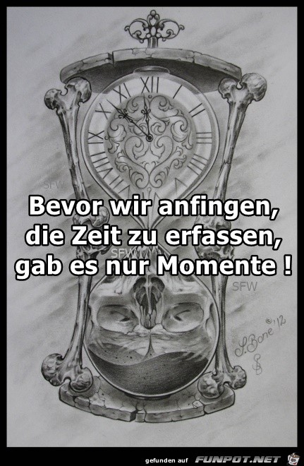 Bevor wir anfingen