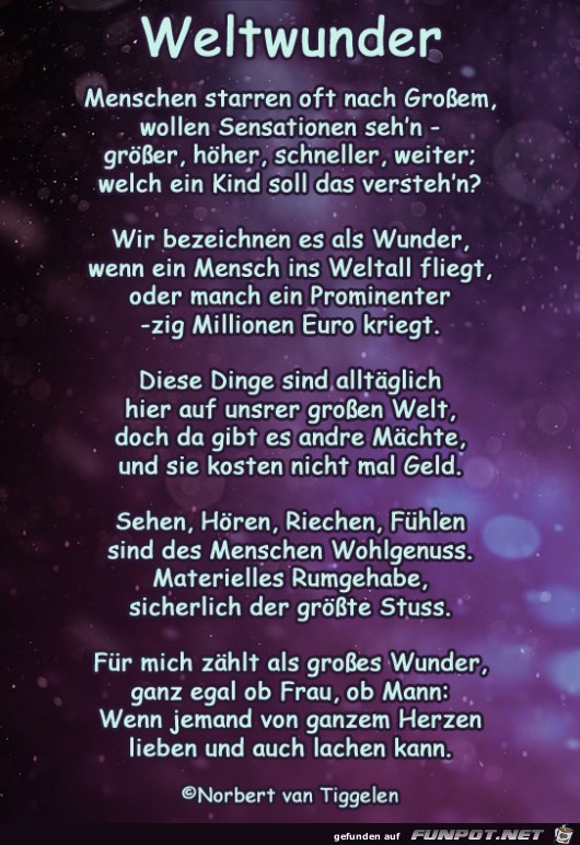 Weltwunder 2019 Weltwunder 2019