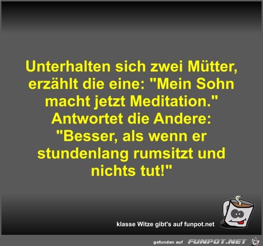 Unterhalten sich zwei Mütter Unterhalten sich zwei Mütter