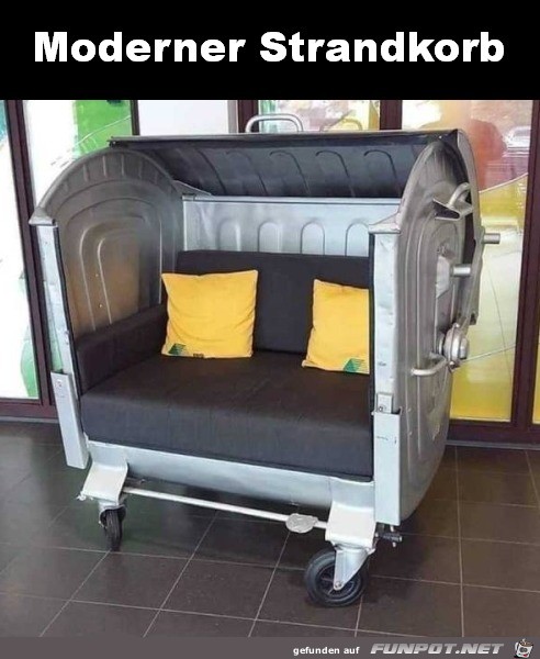 Der etwas andere Strandkorb Der etwas andere Strandkorb