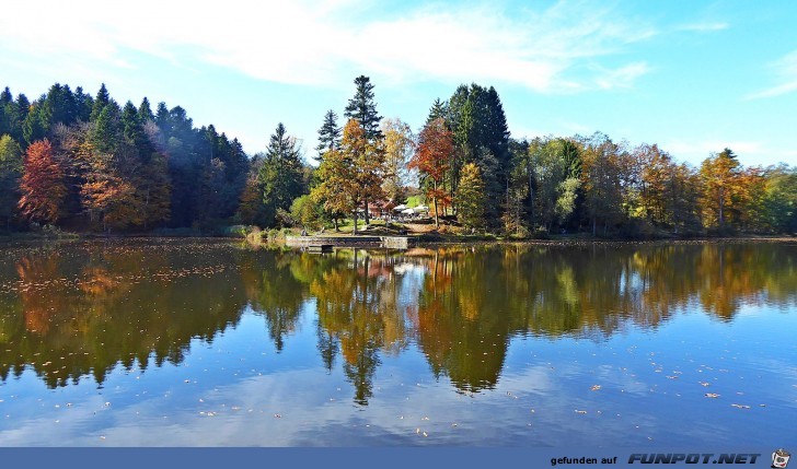 der Ebnisee im Herbst