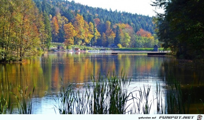 der Ebnisee im Herbst