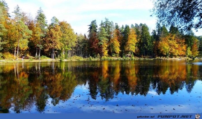 der Ebnisee im Herbst