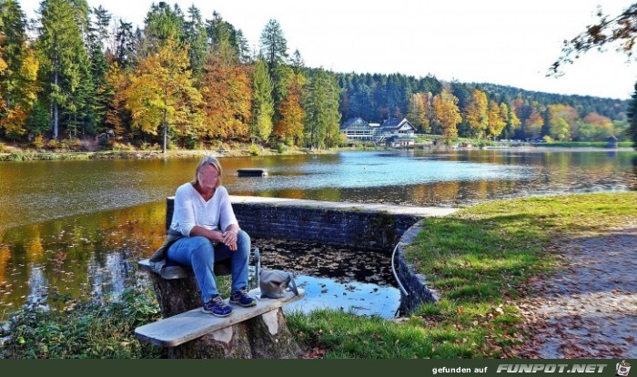 der Ebnisee im Herbst