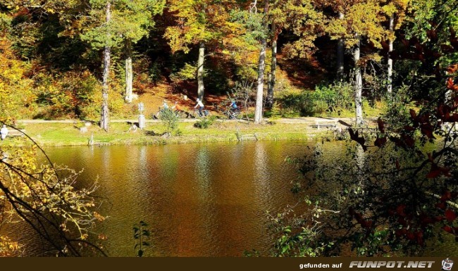 der Ebnisee im Herbst