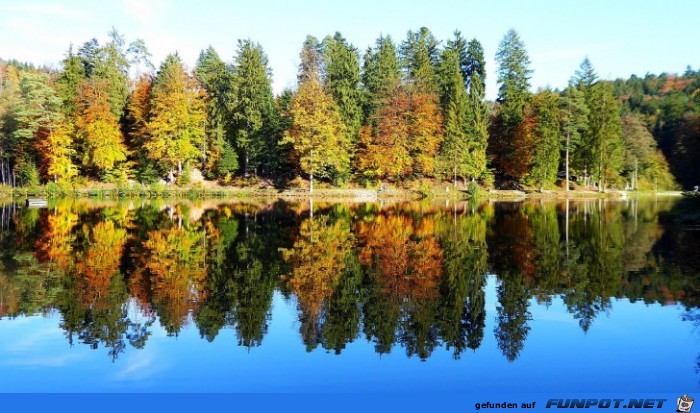 der Ebnisee im Herbst