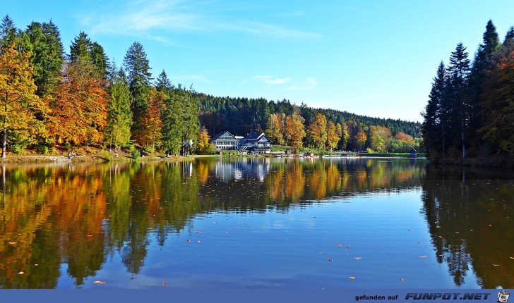 der Ebnisee im Herbst