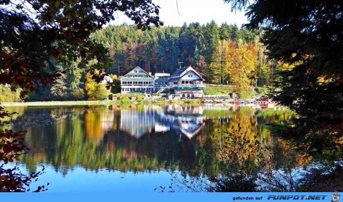 der Ebnisee im Herbst