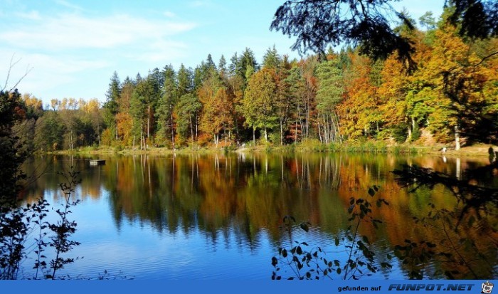 der Ebnisee im Herbst