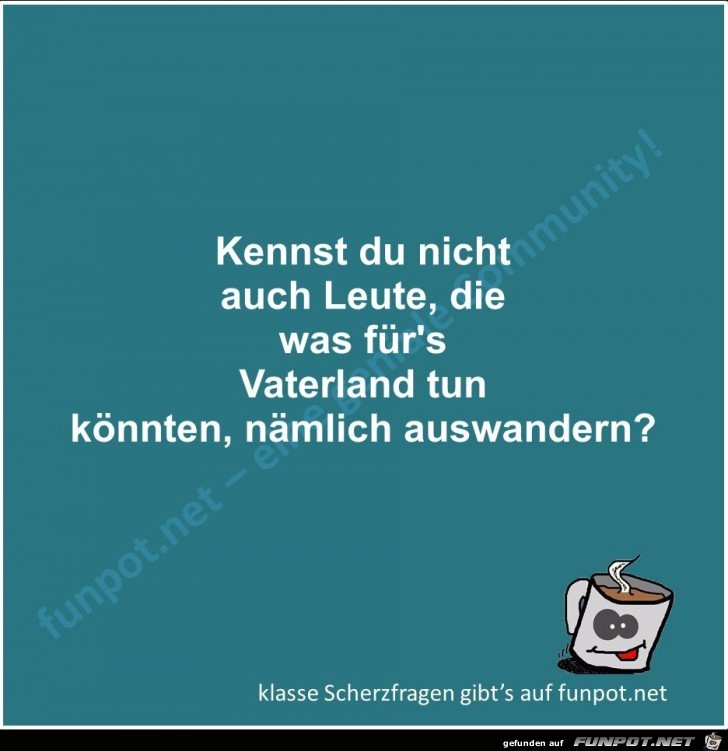 Scherzfrage Scherzfrage