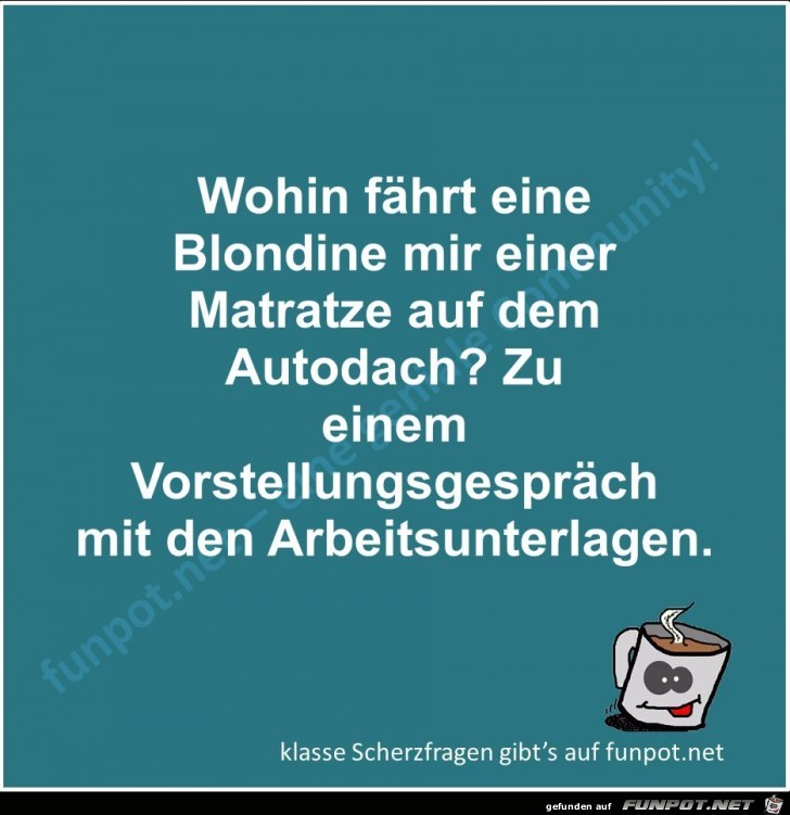 Scherzfrage Scherzfrage