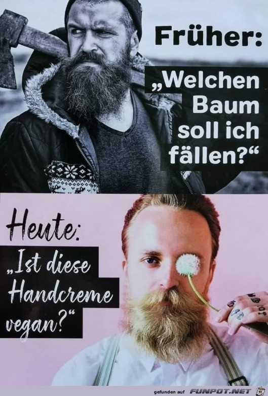 Damals und heute Damals und heute