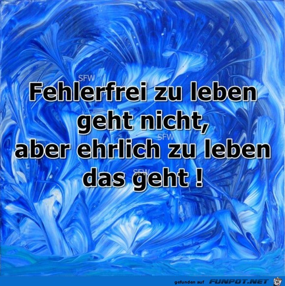Fehlerfrei zu leben Fehlerfrei zu leben