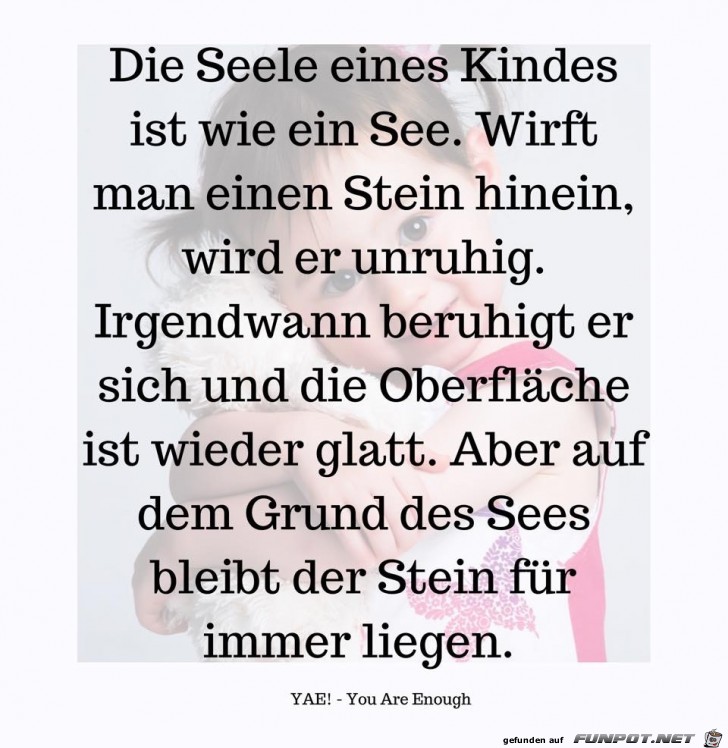 die Seele eines Kindes die Seele eines Kindes